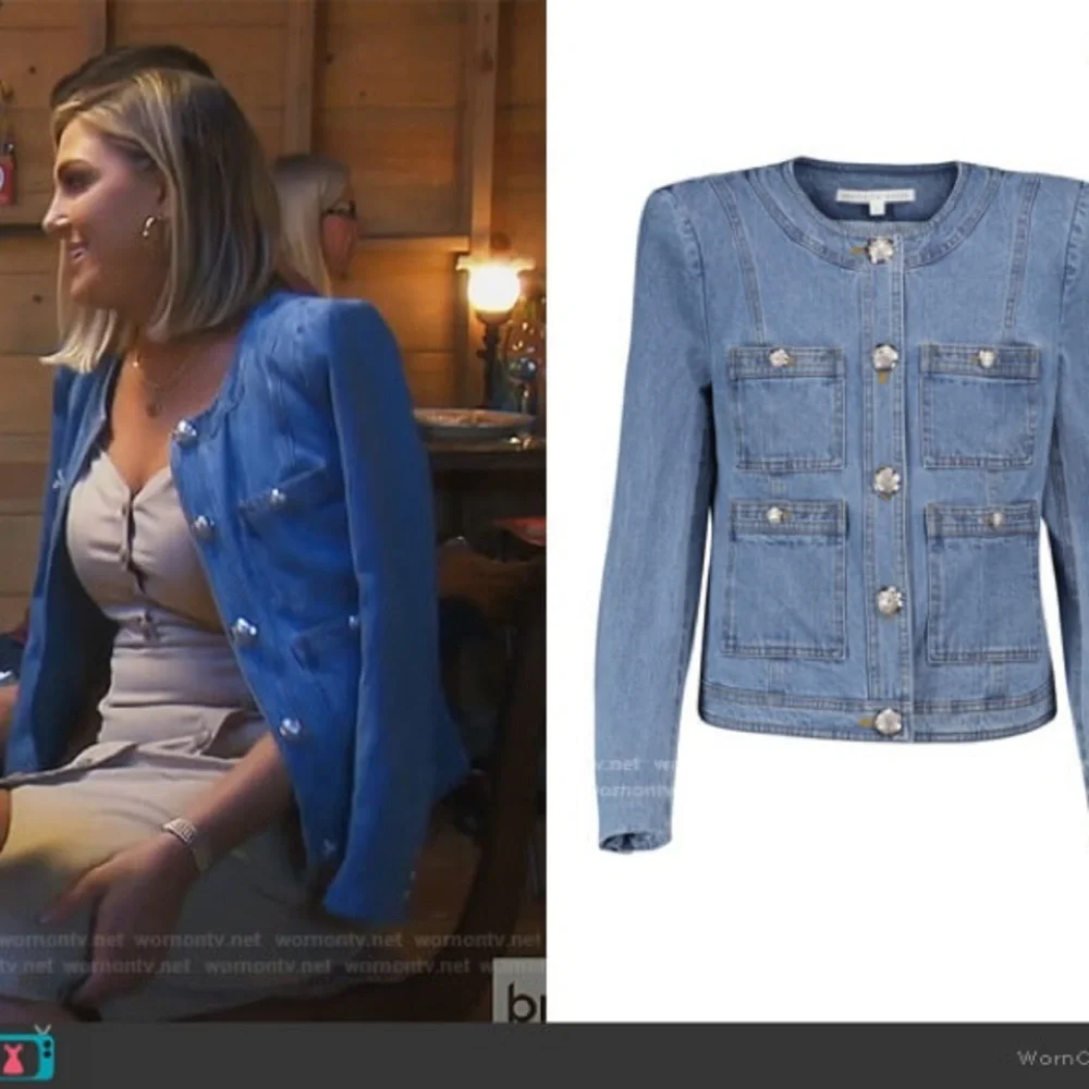 VERONICA BEARD Ferazia Denim Jacket - Picture 10 of 10